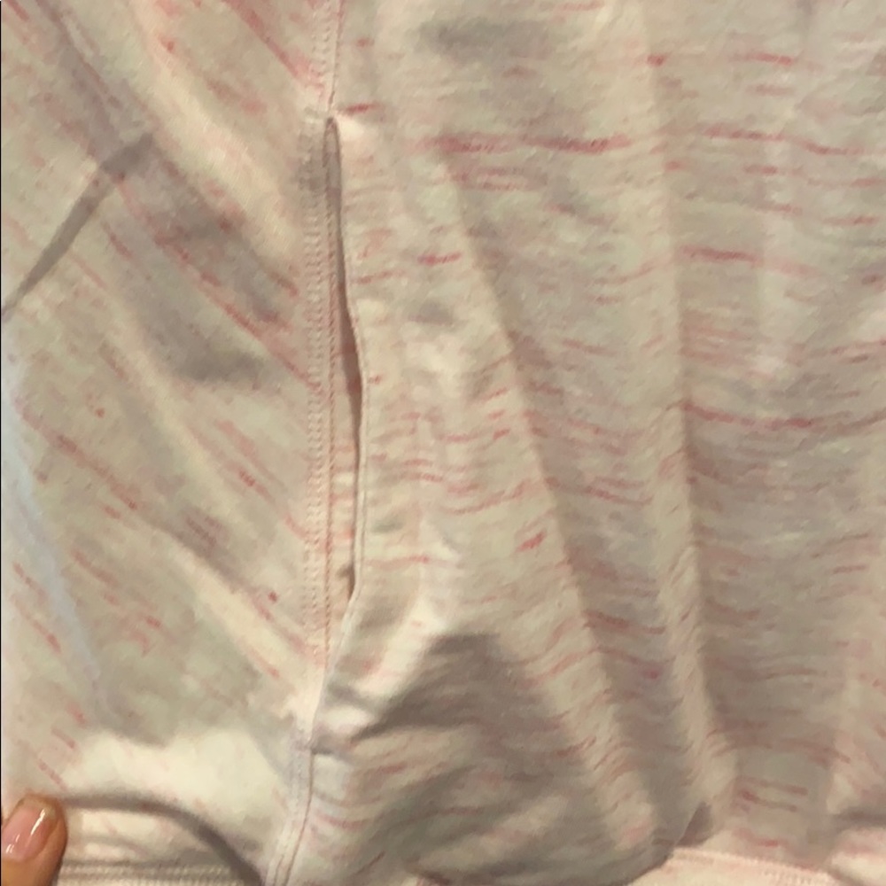 Pink heathered Zella sweatshirt with pockets - Picture 4 of 6